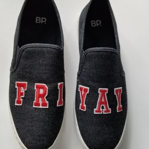 BP Nordstrom's  FRI-YAY denim loafers